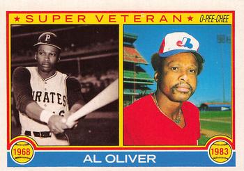 1983 O-Pee-Chee #5 Al Oliver Front