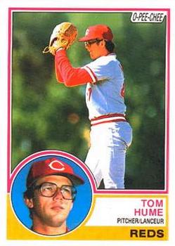 1983 O-Pee-Chee #86 Tom Hume Front