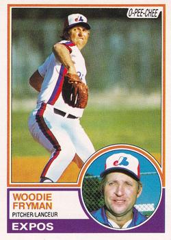 1983 O-Pee-Chee #137 Woodie Fryman Front
