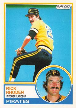 1983 O-Pee-Chee #181 Rick Rhoden Front