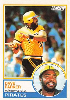 1983 O-Pee-Chee #205 Dave Parker Front