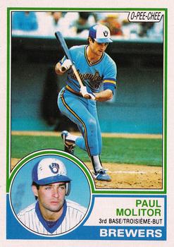 1983 O-Pee-Chee #371 Paul Molitor Front