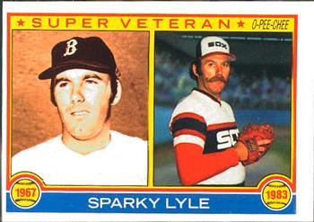 1983 O-Pee-Chee #92 Sparky Lyle Front