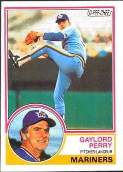 1983 O-Pee-Chee #96 Gaylord Perry Front