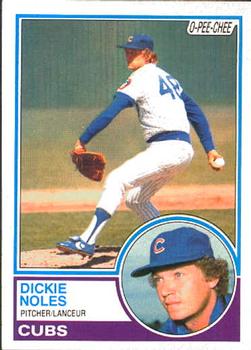 1983 O-Pee-Chee #99 Dickie Noles Front