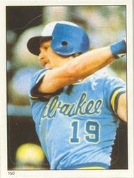1983 O-Pee-Chee Stickers #150 Robin Yount Front