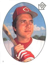1983 O-Pee-Chee Stickers #7 Johnny Bench Front