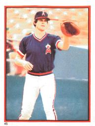 1983 O-Pee-Chee Stickers #45 Bob Boone Front
