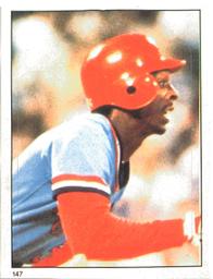 1983 O-Pee-Chee Stickers #147 Willie McGee Front