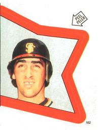 1983 O-Pee-Chee Stickers #162 Jack Clark Front