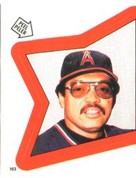 1983 O-Pee-Chee Stickers #163 Reggie Jackson Front