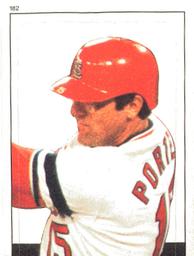 1983 O-Pee-Chee Stickers #182 Darrell Porter Front