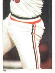1983 O-Pee-Chee Stickers #183 Darrell Porter Front