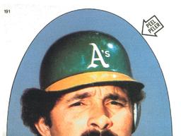 1983 O-Pee-Chee Stickers #191 Tony Armas Front