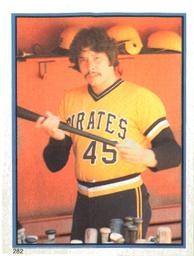 1983 O-Pee-Chee Stickers #282 John Candelaria Front