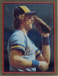 1983 O-Pee-Chee Stickers #81 Robin Yount Front