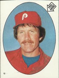 1983 Topps Stickers #10 Mike Schmidt Front
