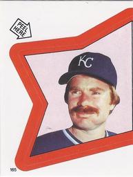 1983 Topps Stickers #165 Dan Quisenberry Front