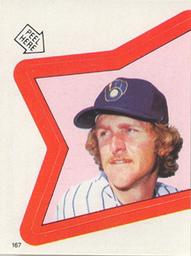 1983 Topps Stickers #167 Robin Yount Front