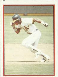 1983 Topps Stickers #21 Rickey Henderson Front