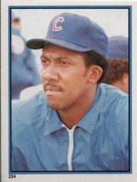 1983 Topps Stickers #224 Fergie Jenkins Front