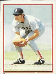 1983 Topps Stickers #32 Carney Lansford Front