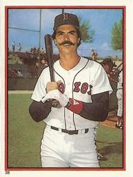 1983 Topps Stickers #38 Dwight Evans Front