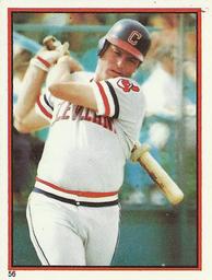 1983 Topps Stickers #56 Mike Hargrove Front
