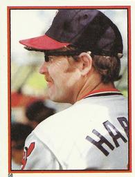 1983 Topps Stickers #58 Toby Harrah Front