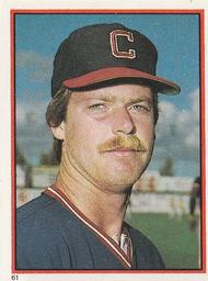 1983 Topps Stickers #61 Rick Sutcliffe Front