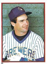 1983 Topps Stickers #83 Paul Molitor Front