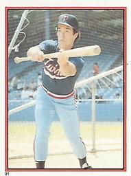 1983 Topps Stickers #91 Bobby Mitchell Front