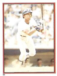 1983 Topps Stickers #95 Willie Randolph Front
