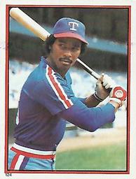 1983 Topps Stickers #124 George Wright Front