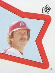 1983 Topps Stickers #172 Mike Schmidt Front