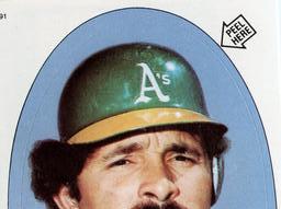 1983 Topps Stickers #191 Tony Armas Front