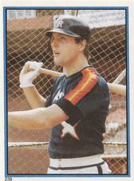 1983 Topps Stickers #239 Terry Puhl  Front