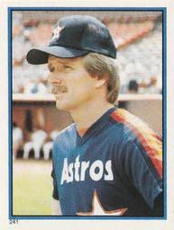 1983 Topps Stickers #241 Alan Ashby Front
