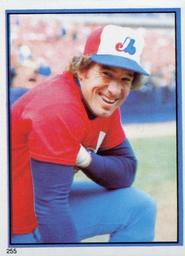 1983 Topps Stickers #255 Gary Carter Front