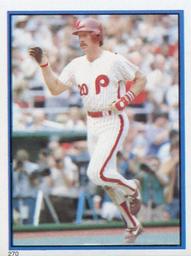1983 Topps Stickers #270 Mike Schmidt Front