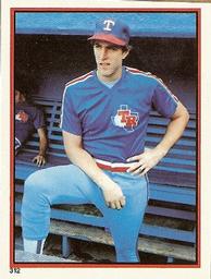 1983 Topps Stickers #312 Dave Hostetler Front