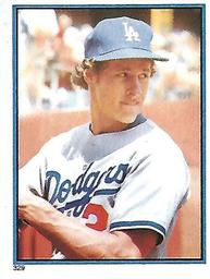 1983 Topps Stickers #329 Steve Sax Front