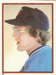 1983 Topps Stickers #94 Ron Davis Front