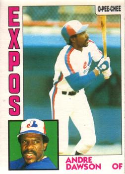 1984 O-Pee-Chee #200 Andre Dawson Front