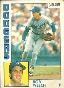 1984 O-Pee-Chee #227 Bob Welch Front