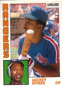 1984 O-Pee-Chee #269 Mickey Rivers Front