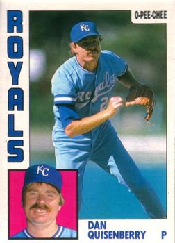 1984 O-Pee-Chee #273 Dan Quisenberry Front