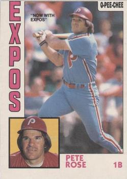 1984 O-Pee-Chee #300 Pete Rose Front