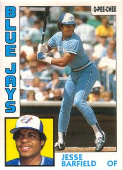 1984 O-Pee-Chee #316 Jesse Barfield Front