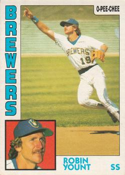 1984 O-Pee-Chee #10 Robin Yount Front
